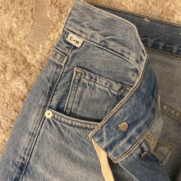 Citizens of Humanity Brynn Blue Wide-Leg Jeans 23 - Picture 9 of 9